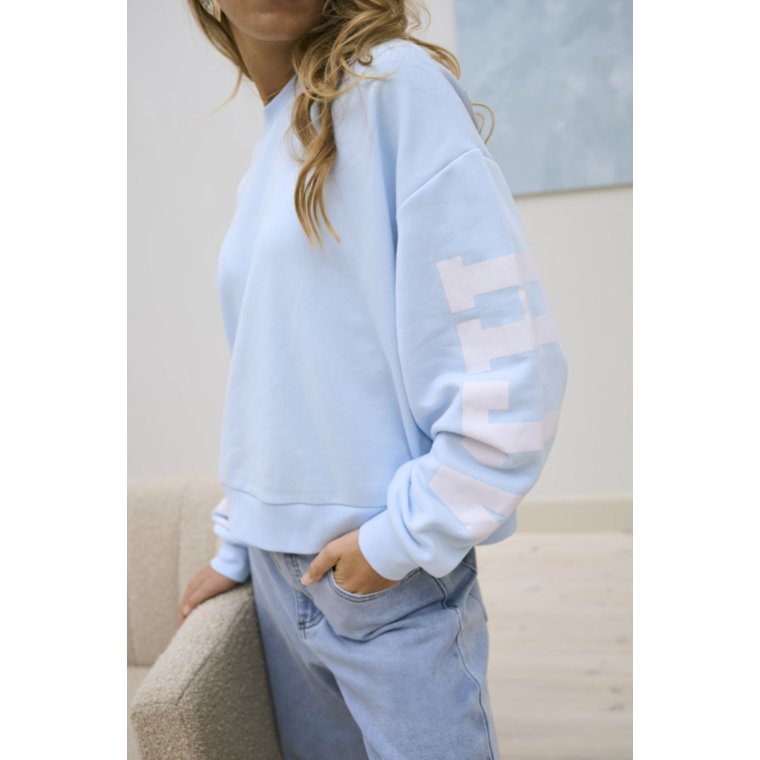 KAFFE - KAlila Sweatshirt - Nantucket Breeze