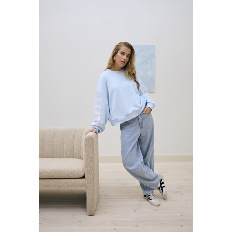 KAFFE - KAlila Sweatshirt - Nantucket Breeze