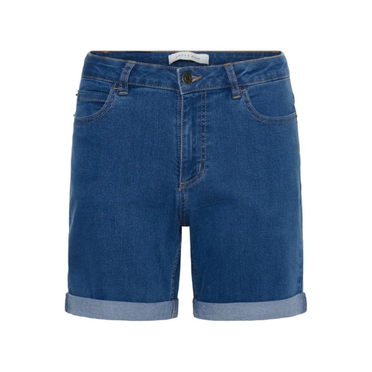 Kaffe - KAvilma Denim Shorts - Medium Blue Denim