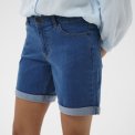 Kaffe - KAvilma Denim Shorts - Medium Blue Denim