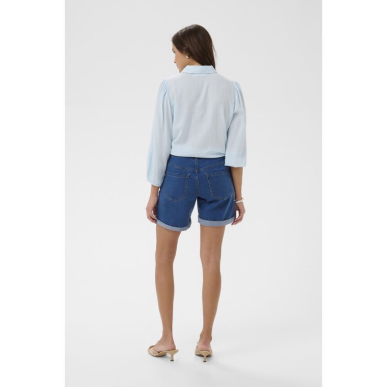 Kaffe - KAvilma Denim Shorts - Medium Blue Denim