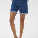 Kaffe - KAvilma Denim Shorts - Medium Blue Denim