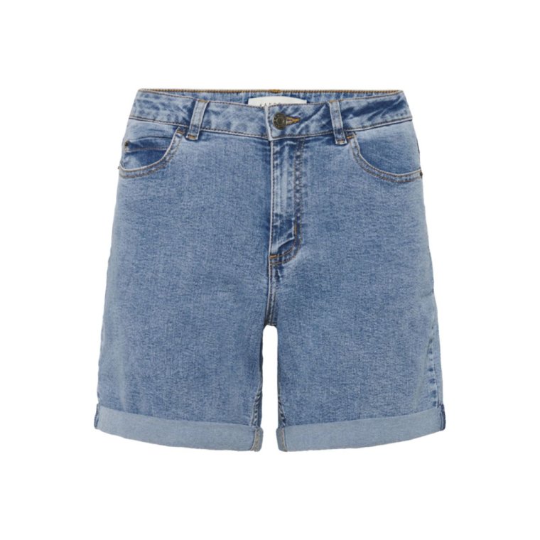 Kaffe - KAvilma Denim Shorts - Washed Blue Denim