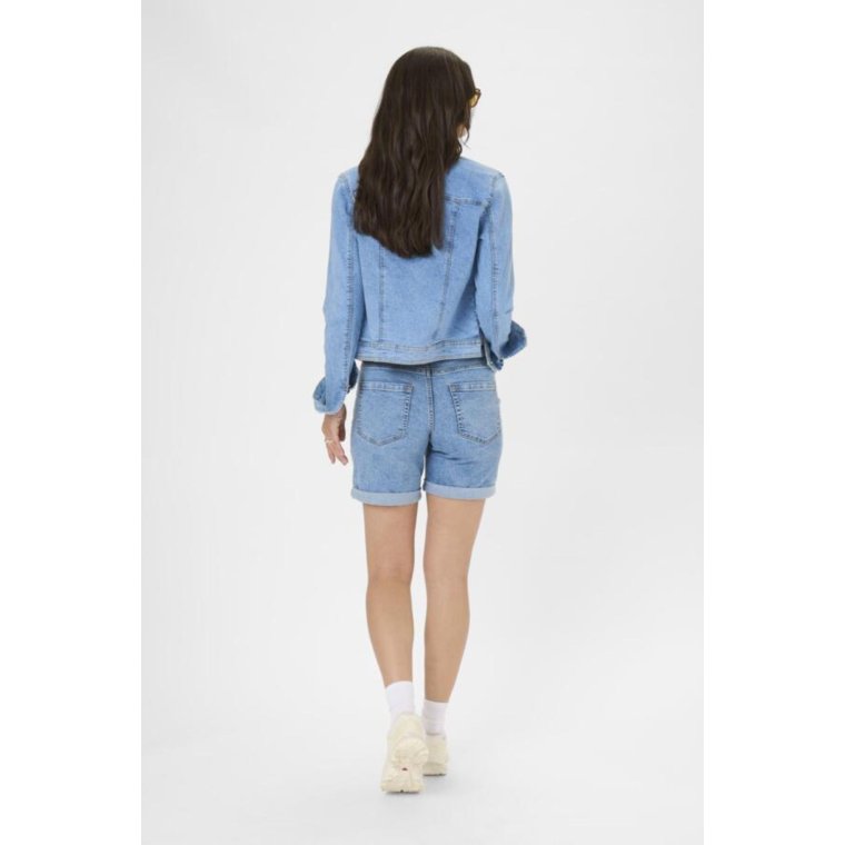 Kaffe - KAvilma Denim Shorts - Washed Blue Denim