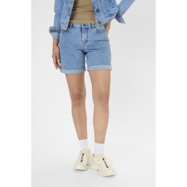 Kaffe - KAvilma Denim Shorts - Washed Blue Denim