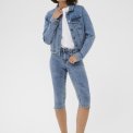 Kaffe - KAvilma Capri Jeans - Washed Blue Denim