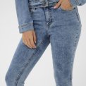 Kaffe - KAvilma Capri Jeans - Washed Blue Denim