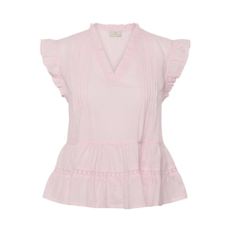 Kaffe - KAvalerie Top - PINK