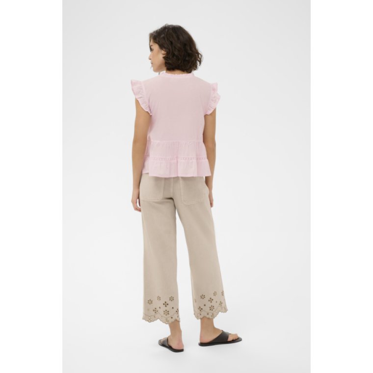 Kaffe - KAvalerie Top - PINK