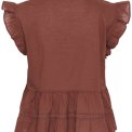Kaffe - KAvalerie Top - BROWN