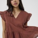Kaffe - KAvalerie Top - BROWN