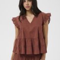 Kaffe - KAvalerie Top - BROWN