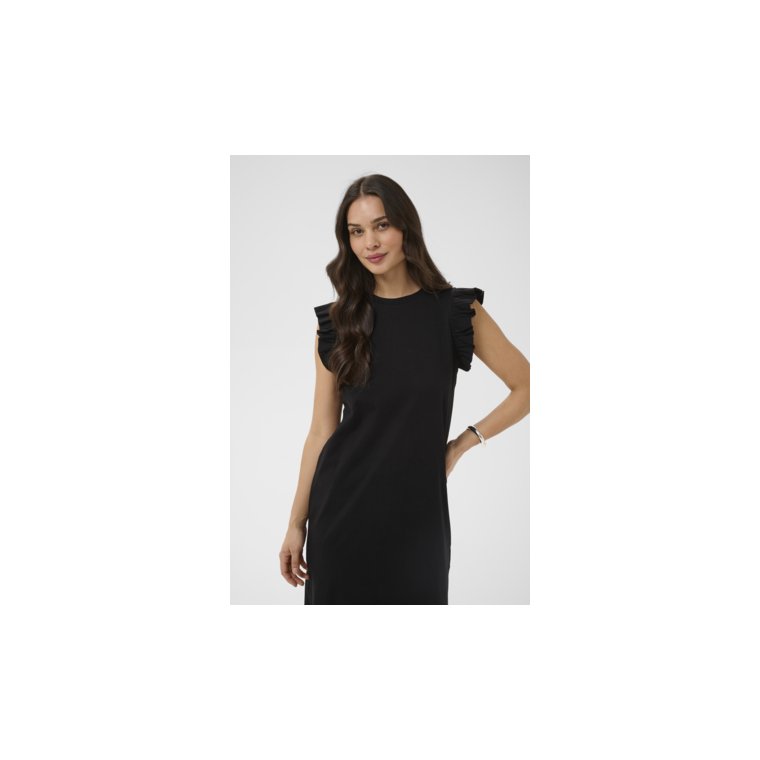 KAFFE - KAcelina Flounce Dress - BLUE