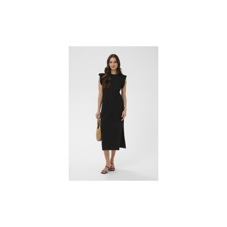 KAFFE - KAcelina Flounce Dress - BLUE