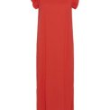 KAFFE - KAcelina Flounce Dress - RED