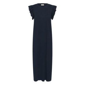 KAFFE - KAcelina Flounce Dress - BLUE