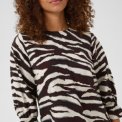 Kaffe - KAviky Blouse - Coffee Bean/Turtledove Animal