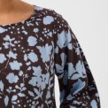 Kaffe - KAnadira Blouse - Coffee Bean/Blue Fog Flower