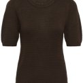 Kaffe - KAvivian Knit  Pullover - Coffee Bean