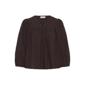 Kaffe - KAmissie Blouse - Coffee Bean