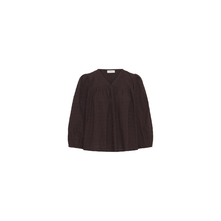 Kaffe - KAmissie Blouse - Coffee Bean