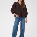Kaffe - KAmissie Blouse - Coffee Bean