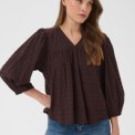 Kaffe - KAmissie Blouse - Coffee Bean