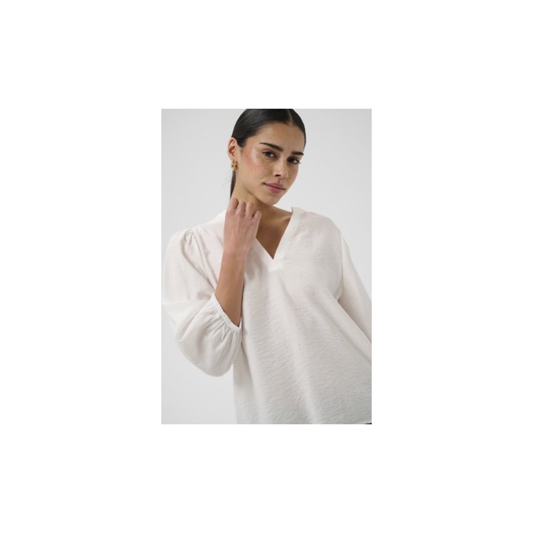 Kaffe - KAalberta Blouse - Chalk