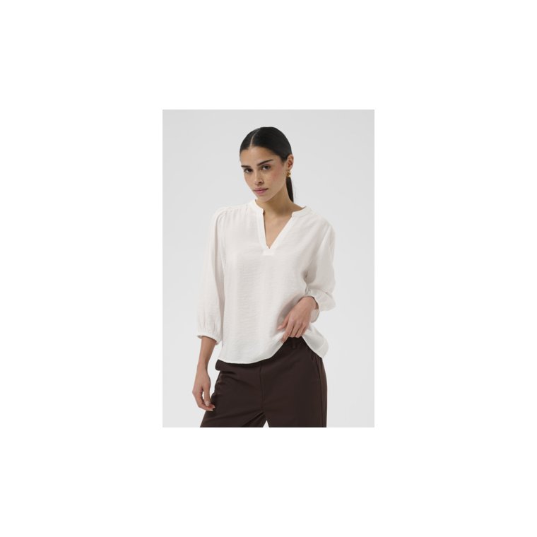 Kaffe - KAalberta Blouse - Chalk