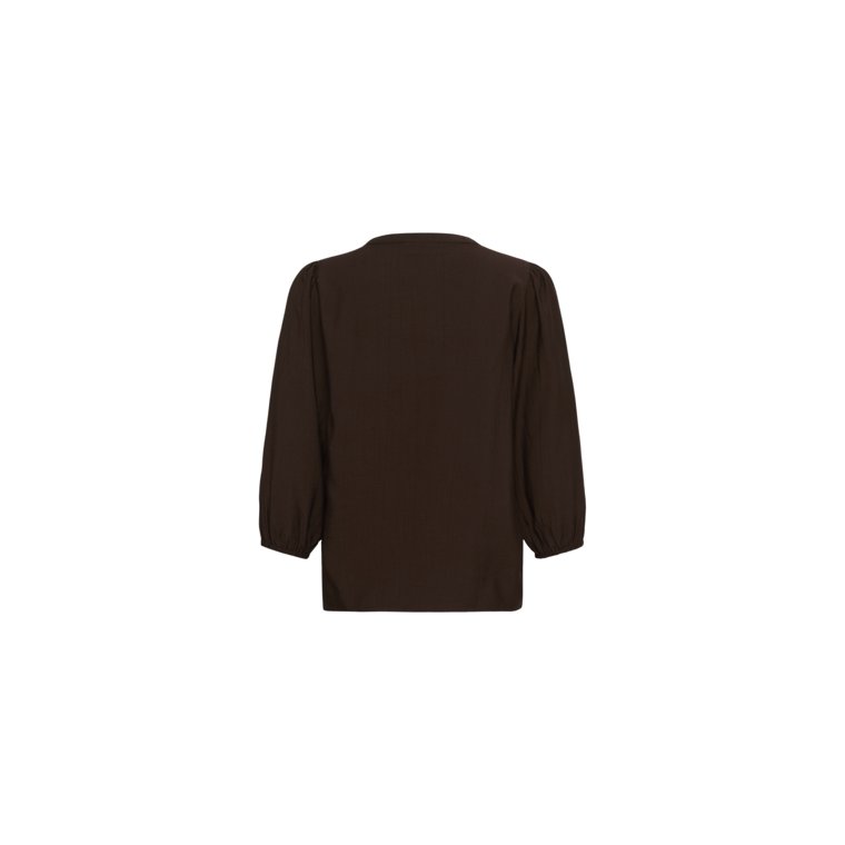 Kaffe - KAalberta Blouse - Coffee Bean