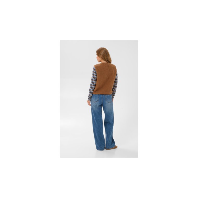 Kaffe - KAgunilla Teddy Waistcoat - Amphora