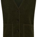 Kaffe - KAgunilla Teddy Waistcoat - Forest Night