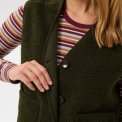 Kaffe - KAgunilla Teddy Waistcoat - Forest Night