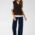Kaffe - KAgunilla Teddy Waistcoat - Potting Soil