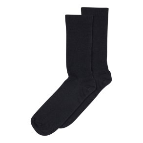 Mp Denmark - Fine wool rib socks - Black