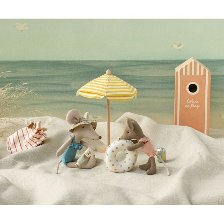 MAILEG - Badering, Lille mus - Multi prikker