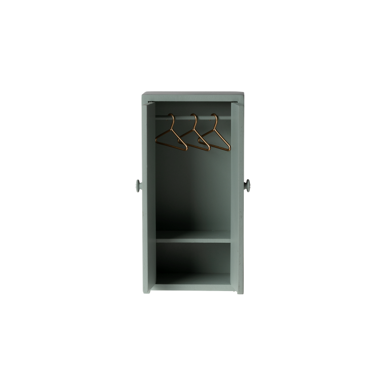 MAILEG - Skab, Mouse - Lysebl