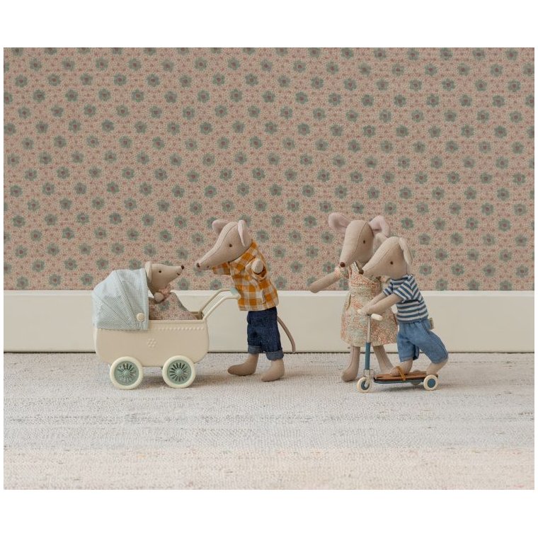 MAILEG - Lbehjul, Mus - Mint