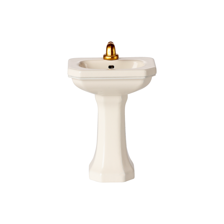 Maileg - Badevrelsesvask, Mus - Rhvid