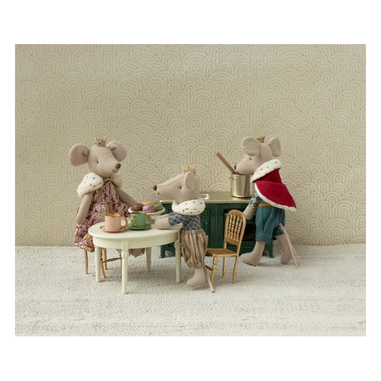 MAILEG - Vintage spisebord, Mus - Rhvid