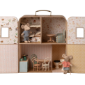 MAILEG - SuitCasa, Lillesster og lillebror mus