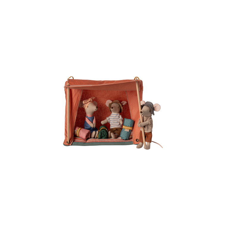 Happy camper telt, Mus