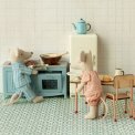 Maileg - K�kken, Mus - Bl�