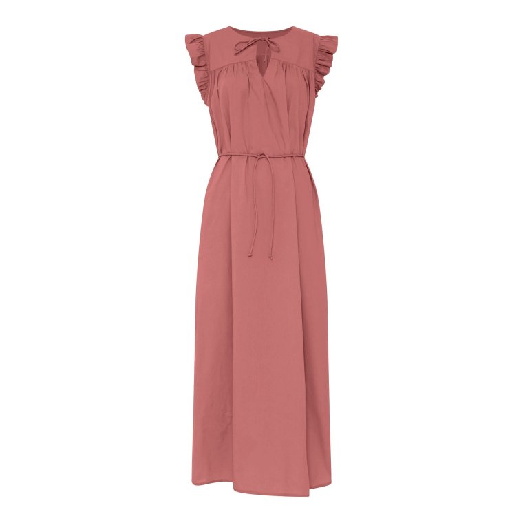 FRAU - Stockholm sl long dress - Ash rose