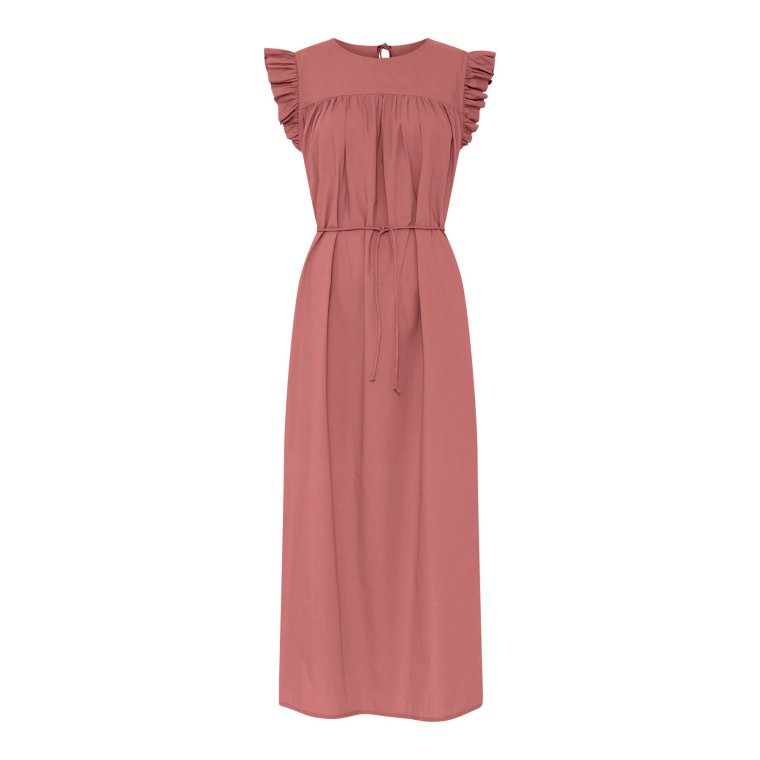 FRAU - Stockholm sl long dress - Ash rose