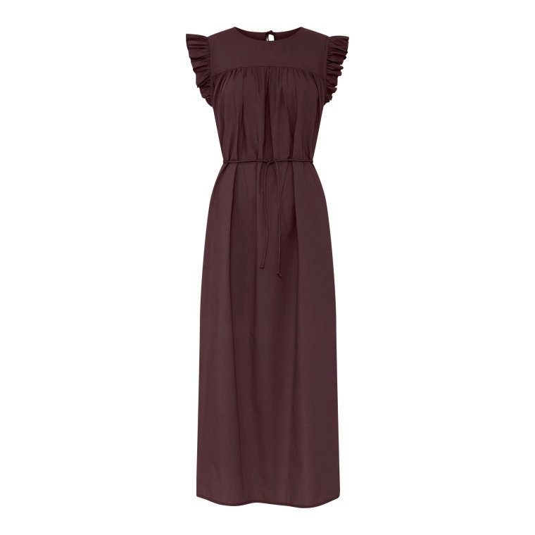 FRAU - Stockholm kjole - Red Mahogany