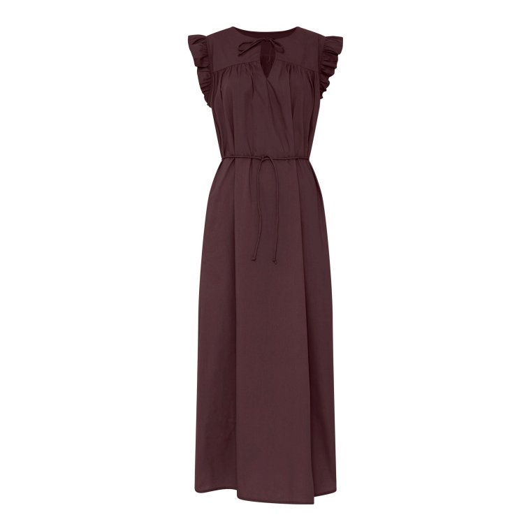 FRAU - Stockholm kjole - Red Mahogany