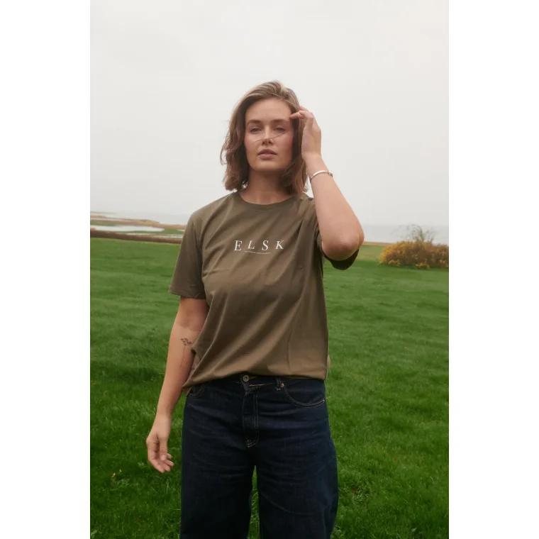 ELSK - PURE WOMEN'S CLASSIC T-SHIRT - 306 MOSSY BARK