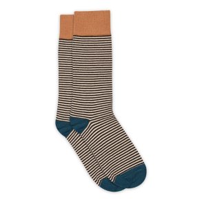 Mp Denmark - Gerda long socks - Dark Brown