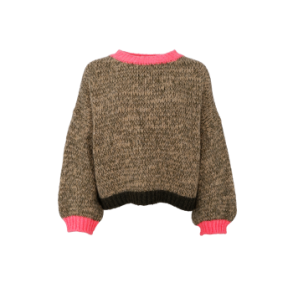 BLACK COLOUR - BCMARITA knit jumper - Army Mix